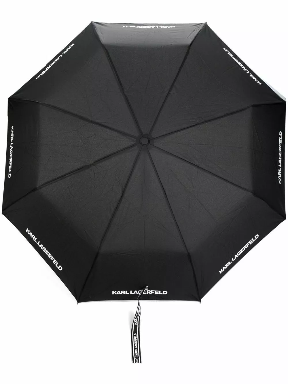 Karl Lagerfeld logo-print umbrella