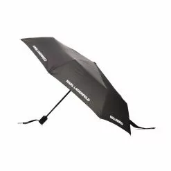 Karl Lagerfeld logo-print umbrella
