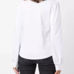 Karl Lagerfeld detachable-tie cotton jersey shirt