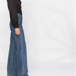 Karl Lagerfeld monogram-pattern blouse