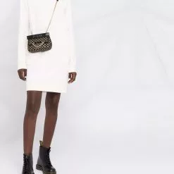 Karl Lagerfeld monogram jumper dress