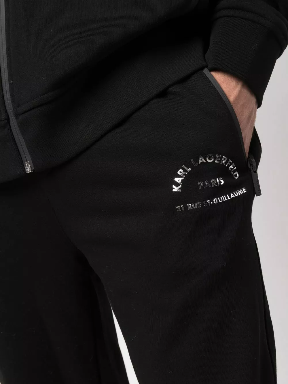 Karl Lagerfeld logo-print joggers