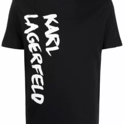 Karl Lagerfeld logo-print cotton T-shirt