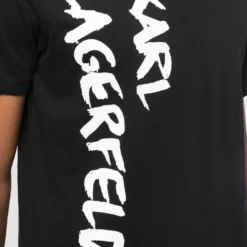 Karl Lagerfeld logo-print cotton T-shirt