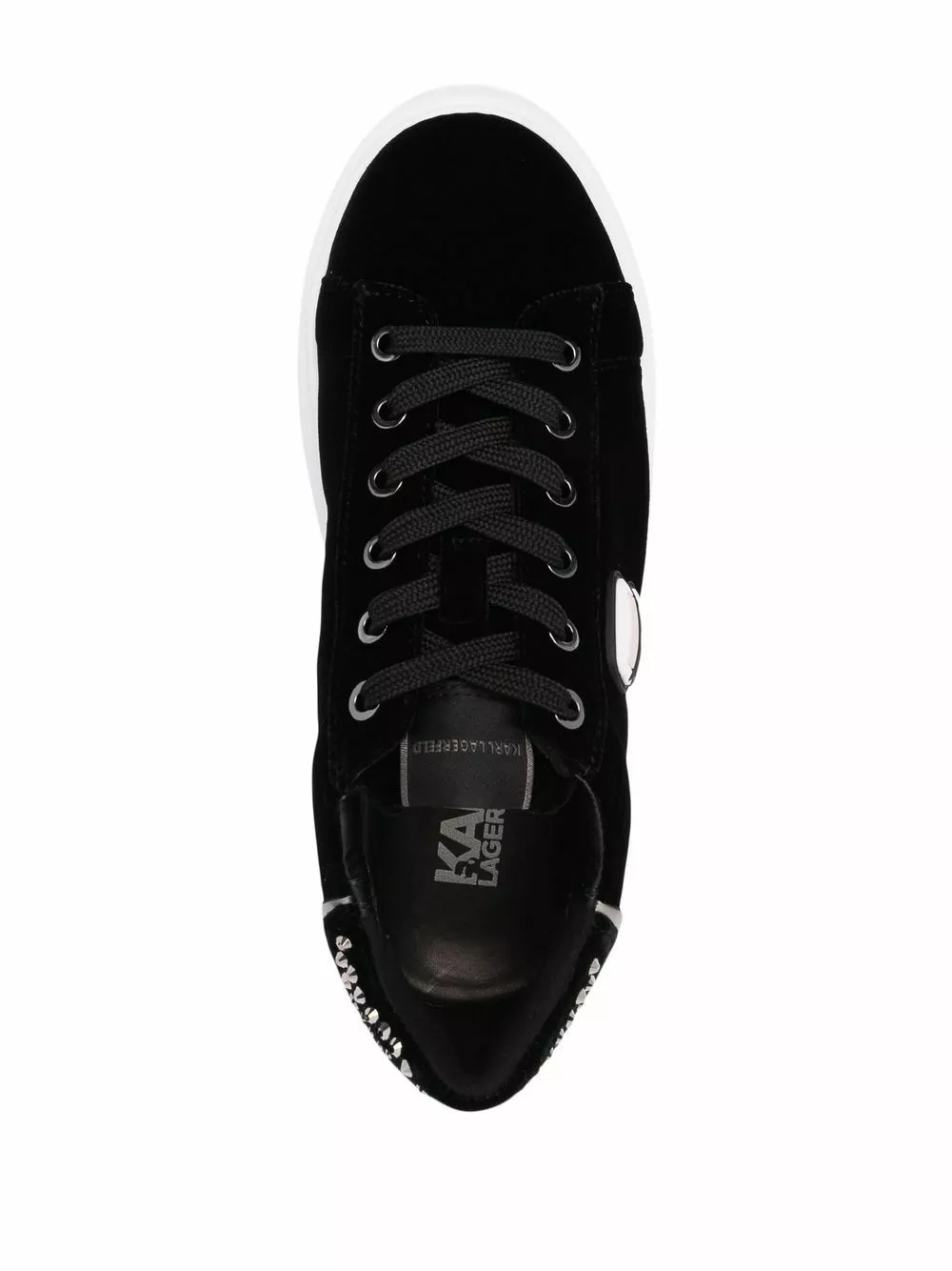 Karl Lagerfeld Karl-logo patch trainers