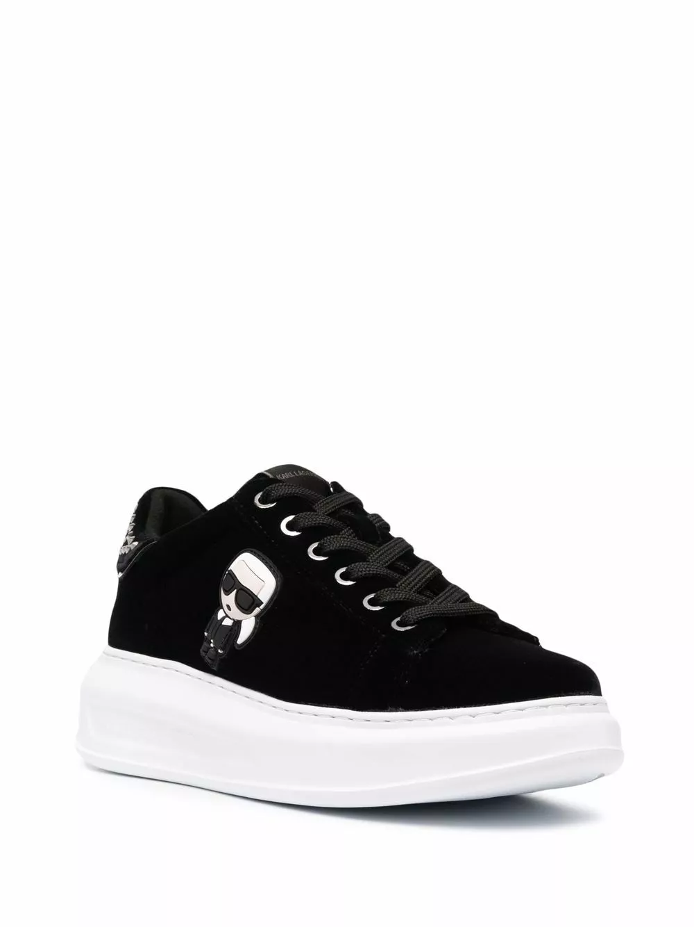 Karl Lagerfeld Karl-logo patch trainers