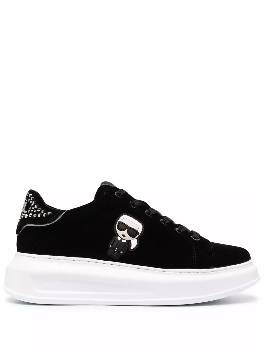 Karl Lagerfeld Karl-logo patch trainers