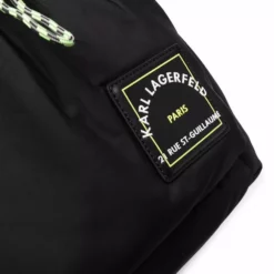 Karl Lagerfeld drawstring slouch backpack