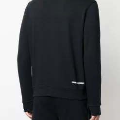 Karl Lagerfeld graphic-print cotton sweatshirt