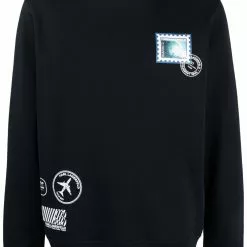 Karl Lagerfeld graphic-print cotton sweatshirt