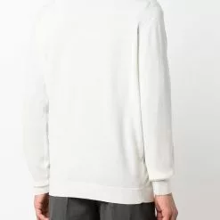 Karl Lagerfeld Ikonik logo-print fine-knit jumper