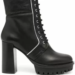 Karl Lagerfeld Voyage IV lace-up boots