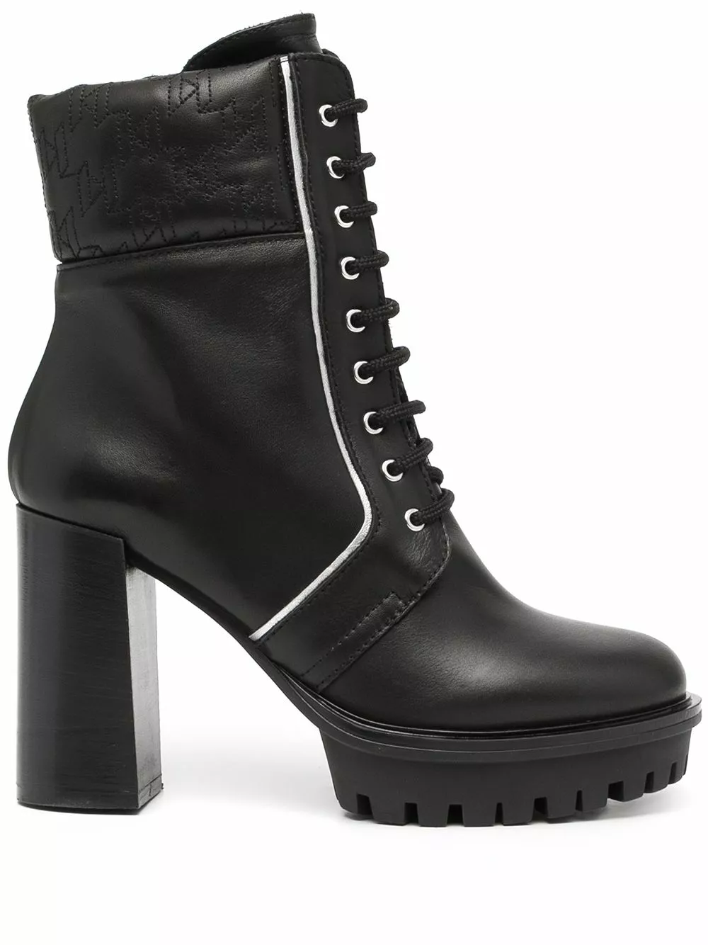 Karl Lagerfeld Voyage IV lace-up boots