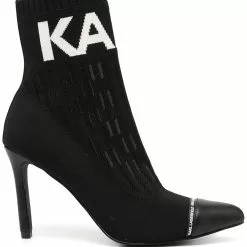 Karl Lagerfeld Pandora stiletto boots