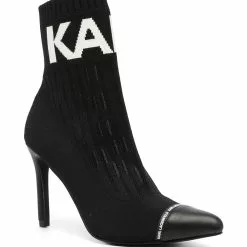 Karl Lagerfeld Pandora stiletto boots