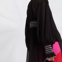 Karl Lagerfeld sheer overlay shirt