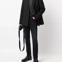 Karl Lagerfeld monogram-pattern shirt