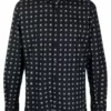 Karl Lagerfeld monogram-pattern shirt