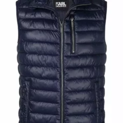 Karl Lagerfeld zipped padded gilet