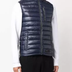 Karl Lagerfeld zipped padded gilet