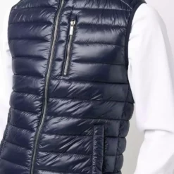 Karl Lagerfeld zipped padded gilet