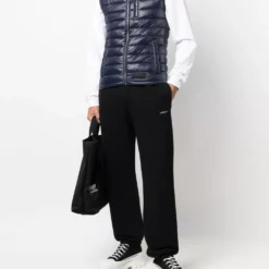Karl Lagerfeld zipped padded gilet