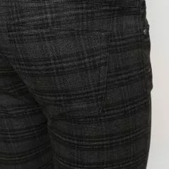 Karl Lagerfeld check straight-leg trousers