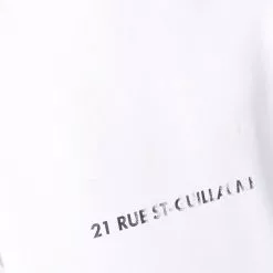 Karl Lagerfeld slogan-print metallic sweatshirt