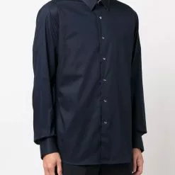 Karl Lagerfeld buttoned cotton shirt