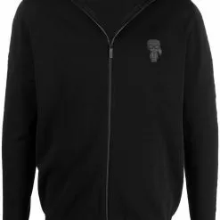 Karl Lagerfeld K/Ikonik zip-up jumper