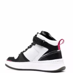 Karl Lagerfeld high-top leather sneakers
