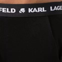 Karl Lagerfeld logo-waistband pyjama trousers
