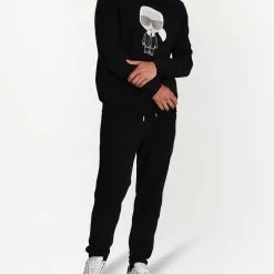 Karl Lagerfeld graphic-print crew neck sweatshirt