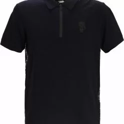 Karl Lagerfeld short-sleeved polo shirt