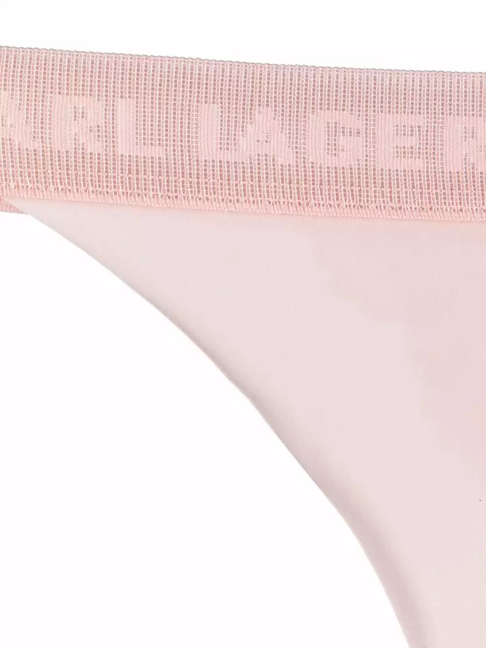 Karl Lagerfeld logo-waistband sheer thong