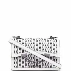 Karl Lagerfeld chain-link print tote bag