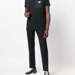 Karl Lagerfeld chest logo-patch T-shirt