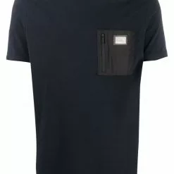 Karl Lagerfeld chest logo-patch T-shirt