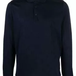 Karl Lagerfeld rear logo-print polo shirt