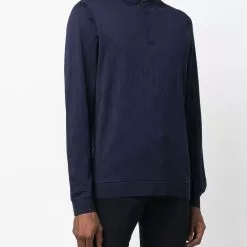 Karl Lagerfeld rear logo-print polo shirt