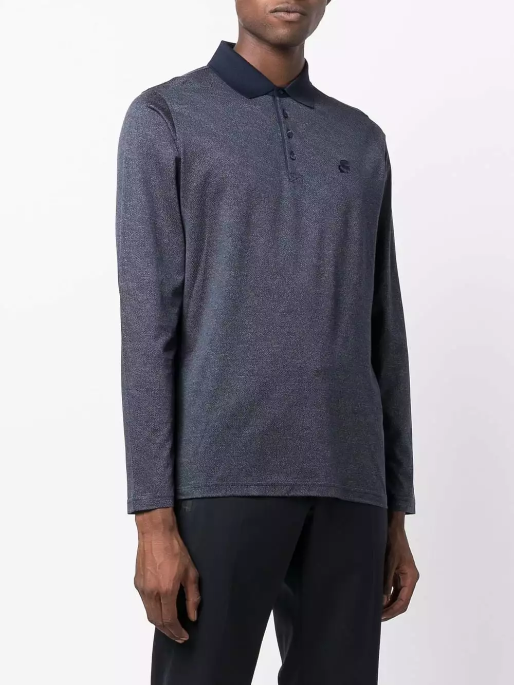 Karl Lagerfeld embroidered-logo polo shirt