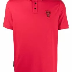 Karl Lagerfeld logo-patch polo shirt