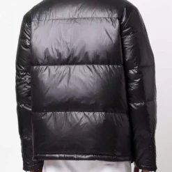 Karl Lagerfeld colour-block padded coat