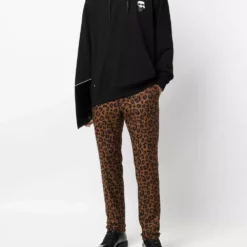 Karl Lagerfeld chest logo-print hoodie