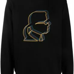 Karl Lagerfeld Karl logo-print turtleneck sweatshirt