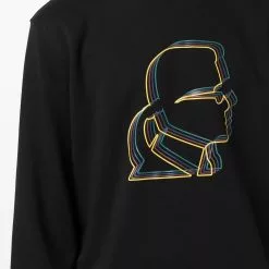 Karl Lagerfeld Karl logo-print turtleneck sweatshirt