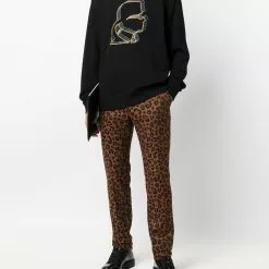 Karl Lagerfeld Karl logo-print turtleneck sweatshirt