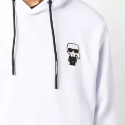 Karl Lagerfeld Ikonik Karl logo hoodie