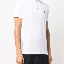 Karl Lagerfeld logo decal polo shirt