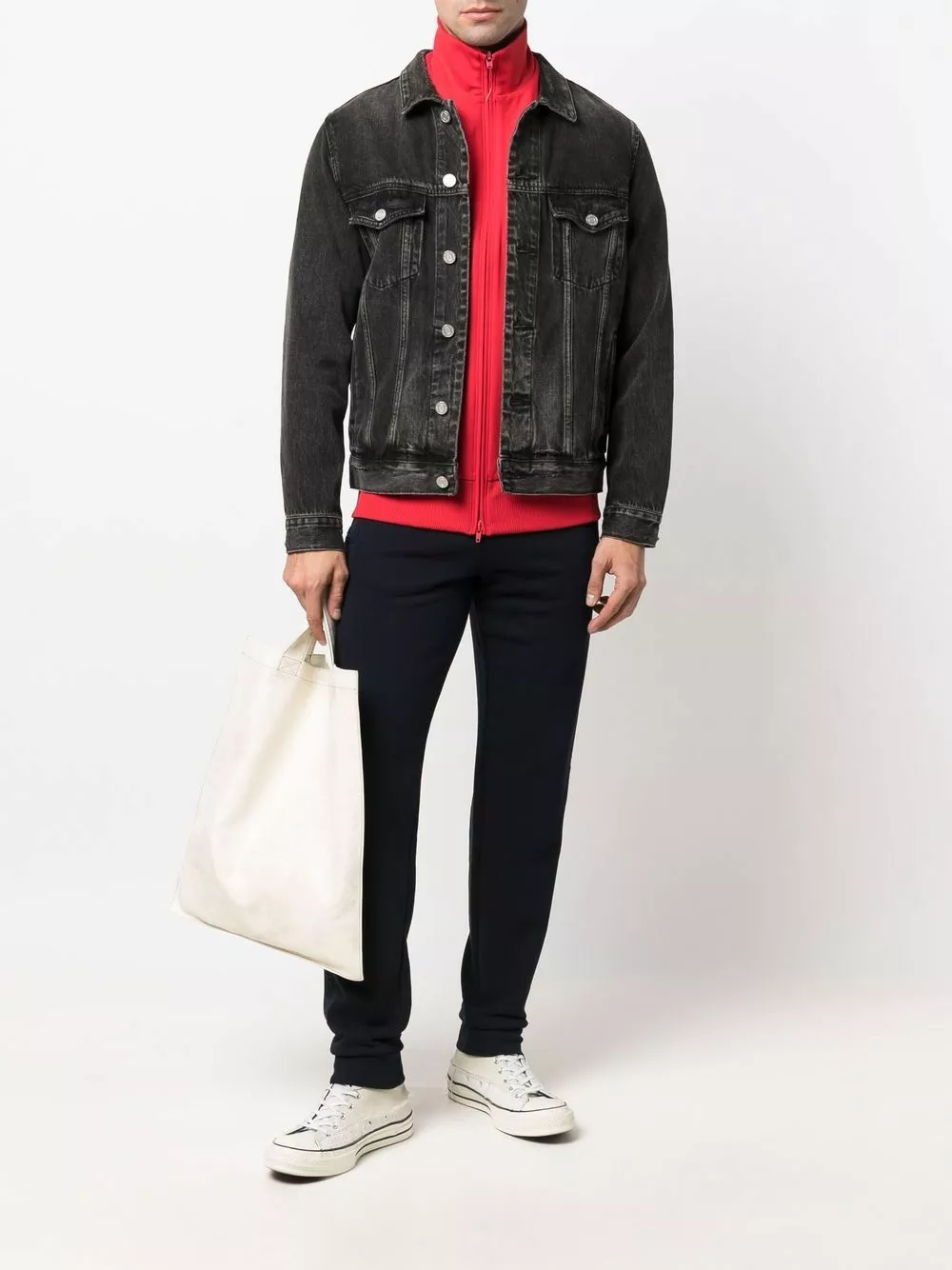 Karl Lagerfeld elastic-waistband track pants